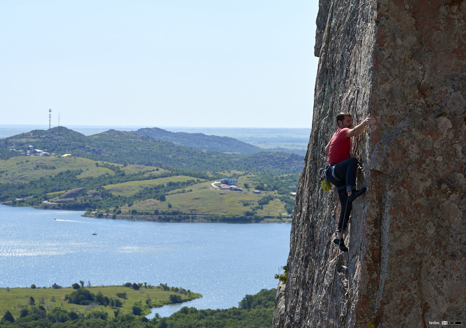 Wichita Mountains Climbing Ted Matherly